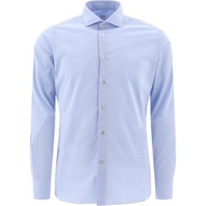 보리엘로 Idro shirt Long sleeve shirt 1401/8 Light Blue