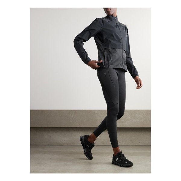 러닝 웨더 레이어드  셸 재킷 블랙 1647597360122420