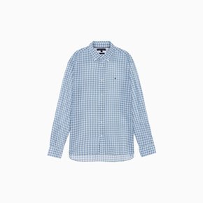 [공식][타미힐피거] [Regular fit] 스몰 체크 셔츠 3종 택1 (T12E1WSH140MT1)