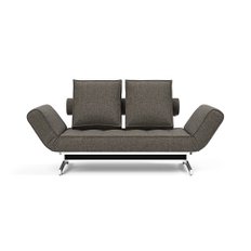 Innovation Living Ghia Sofa Bed 기아 소파 베드 216 다크 그레이/크롬