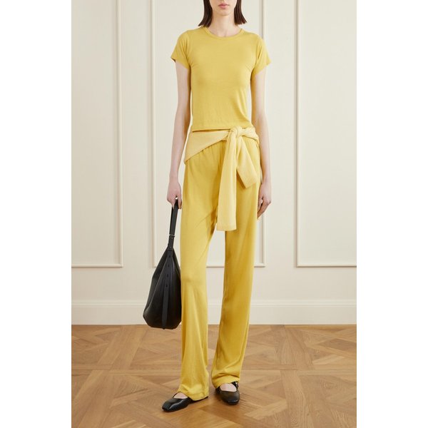 에턴 코튼 모달 블렌드 저지 스트레이트 팬츠 46376663163036991