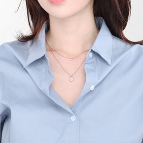 코인 레이어드 목걸이 ELBRNN068