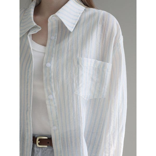 [15차] Flow stripe shirt_3 Colors