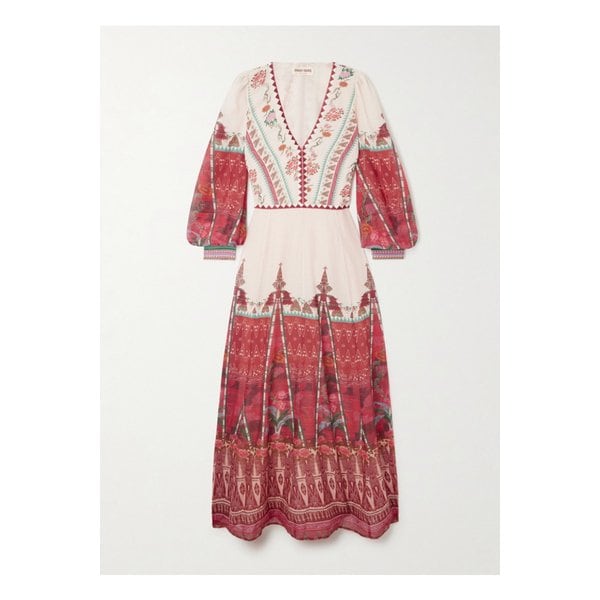 엠포리오 시레누세 넷 서스테인 애들레이드 코튼 보일 맥시 드레스 1647597324914899