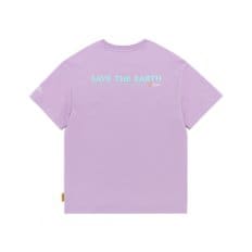 K222UTS950 동물 와펜 반팔 티셔츠 PINK LAVENDER