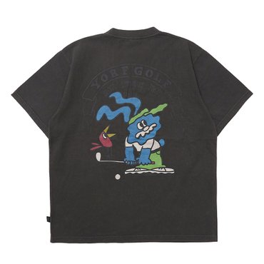 욜프 T-SHIRT MASTER RABBIT CHARCOAL 욜프 티셔츠 마스터 래빗 차콜