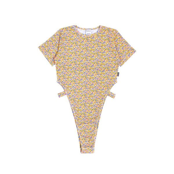 FLOWER BODY SUIT