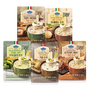 즉석수프 75g 5종 4+4개 골라담기+크루통 1개 증정 /분말/포테이토/크림수프