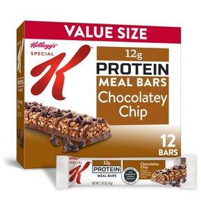 Kelloggs켈로그  스페셜  케이  프로틴  밀  바  초콜릿  칩  45g  x  12개입