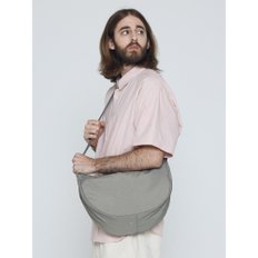 CB HALF CIRCLE BIG CROSS BAG (GRAY)