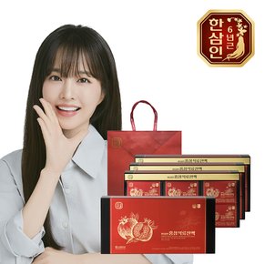 농협홍삼 한삼인 홍삼석류진액 60ml 30포 3세트+쇼핑백