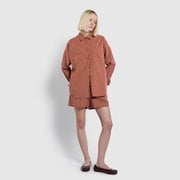 여 탄탄 사각사각 세미 루즈핏 셔츠 J115203102072