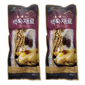 고급백숙티백 삼계탕약재 국산 100g 1개