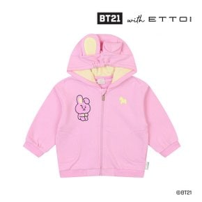 BT21베이직후드집업 쿠키PINK  07Q02504158_P348957185