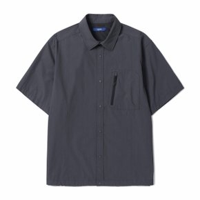 [series bleu] CODURA ZIP-UP POCKET SHIRT (OVER)_S2SFM24531CHX