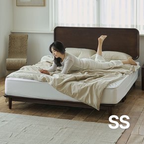 빈센트 2100 원목 침대 슈퍼싱글 (본넬SS 매트포함)
