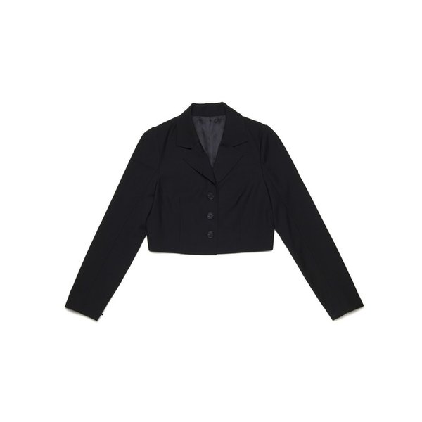 크롭 자켓 (블랙)