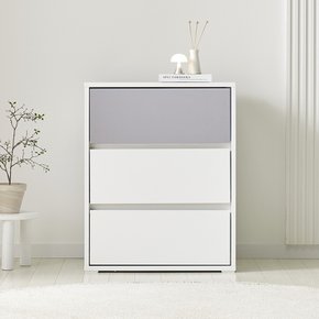 뮤트 600 3단 서랍장