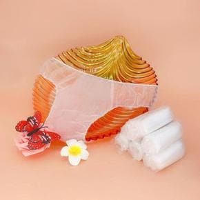 화이트 일회용 팬티 위생 여행 출장 휴대 산뜻한