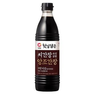  청정원 햇살담은 씨간장숙성 양조간장 840ml