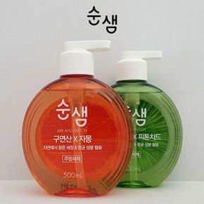 애경 순샘 주방세제 베이킹소다 구연산 자몽 [W764A7A][34180354]