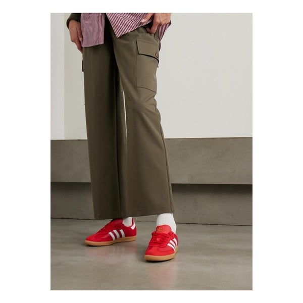 삼바 Og 가죽 스웨이드 스니커즈 레드 1647597352768109