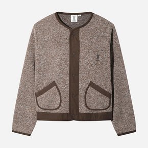 [디오디 공식]여성) 템프니트 가디건 자켓(BROWN)