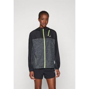 5282117 ASICS FUJITRAIL PACKABLE - Windbreaker black