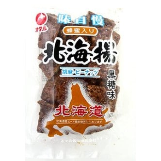  오탈 제과 홋카이양(흑당맛) 로고입 120g×6봉