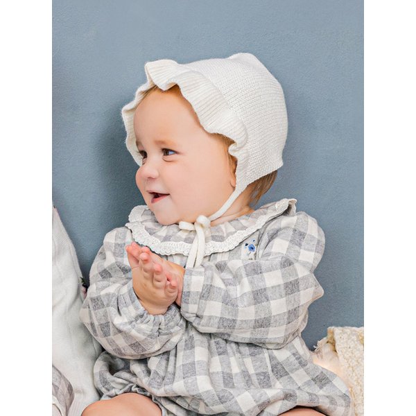 GG로즈프릴니트모자T