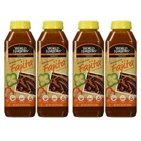 [해외직구]월드 하버스 멕시칸 스타일 파히타 소스 473ml 4팩 World Harbors Fajita Mexican Sauce 16oz