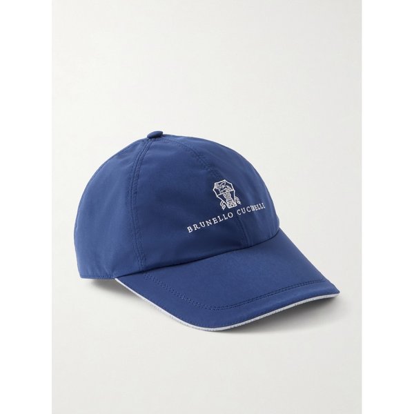 브루넬로쿠치넬리 로고 자수 포일 캡 46376663162997980