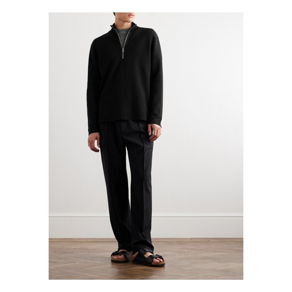 NN.07 하랄드 6530 니트 하프집업 스웨터 블랙 1647597321630024