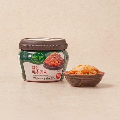 CJ 비비고 썰은배추 단지김치 300G (PET)