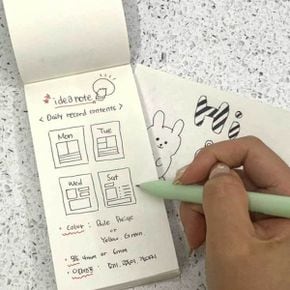 크라프트 메모장 수첩 무선  WFHOUR8
