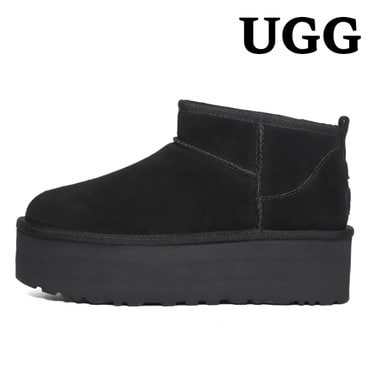 UGG [정품] UGG 미국 어그 클래식 울트라 미니 플랫폼 1135092-BLK