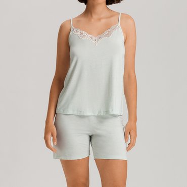 한로 Natural Elegance Short Pajama Set (74962_ vapor melange)