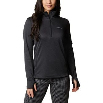  영국 콜롬비아 후리스 Columbia Womens W Park View Grid Fleece 1/2 Zip Pull Over 1696143