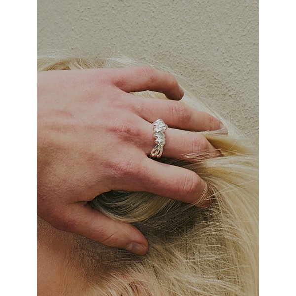 [단독][조유리,카즈하 pick]Twist band ring