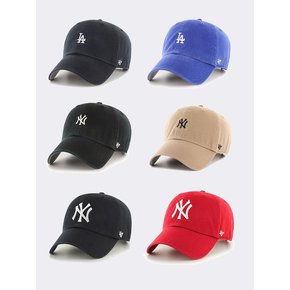 47브랜드 MLB모자 뉴욕/LA 클린 업 모자 볼캡
