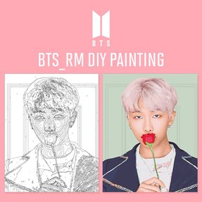 BTS 그림그리기 세트 방탄소년단 페인팅 40x50