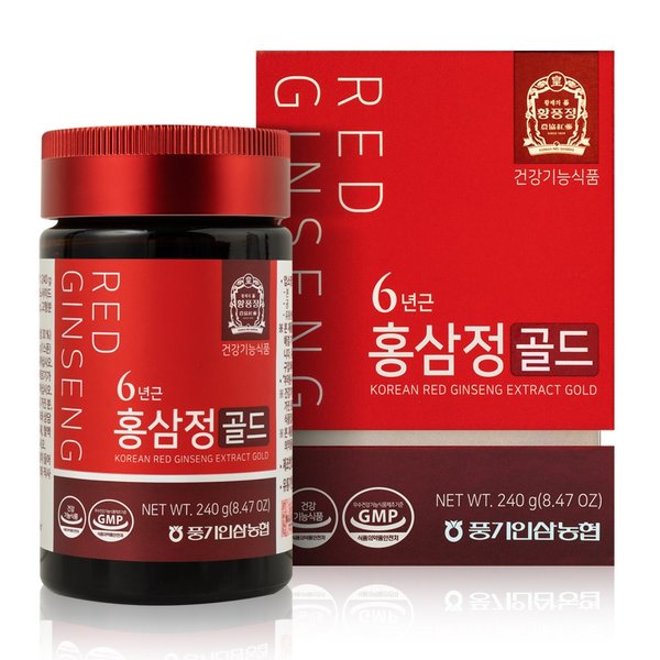 [풍기인삼농협] 황풍정 6년근 홍삼정 골드 240g /쇼핑백 포함