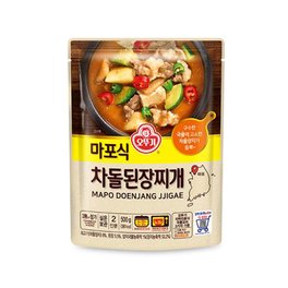 인정식탁 [오뚜기] 마포식 차돌된장찌개 500g x 12