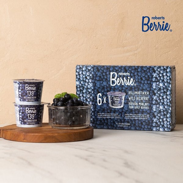 로버츠베리에 야생 빌베리 슈퍼 과채음료 139 1박스(100ml x 6팩)
