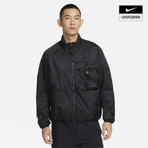 맨즈 나이키 스포츠웨어 테크 우븐 N24 패커블 라인드 재킷 NIKE FB7904-010