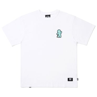 욜프 T-SHIRTS GINGER MAN WHITE 반팔티 진저맨 화이트