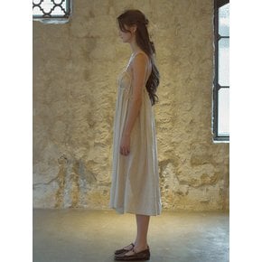 Linen see-through feminine dress