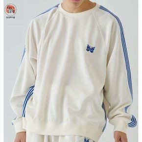 니들스 x 스튜디오스 별주 트랙 L/S 맨투맨 자수 긴팔티셔츠 3컬러 24ss OT1539