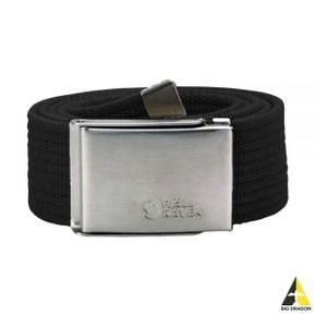 피엘라벤 24 캔버스 벨트 블랙 (77029550) (CANVAS BELT BLACK)