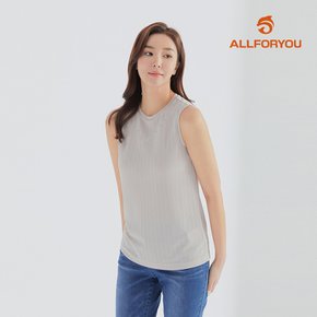 [모델착장] 여성 큐빅 장식 민소매 티셔츠 ALTSL3451-509_G